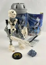 Lego Technic Bionicle Kopaka 8536 - Complete with/ Extra Mask & Manual