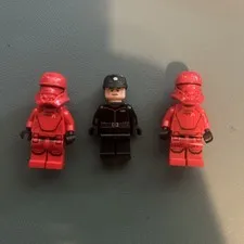 Lego Star Wars Lot Of 3 Sith Troopers And Imperial Fleet Officer
