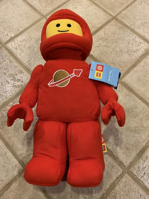 LEGO x Target Collection - Minifigure Astronaut Plush Red Spaceman NEW