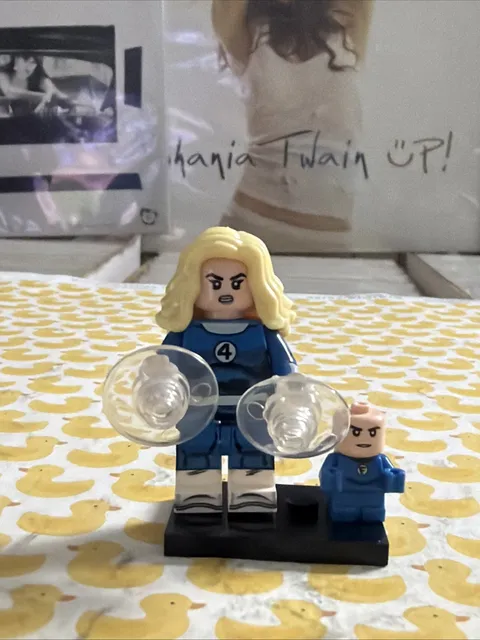 INVISIBLE WOMAN SUE STORM GIRL LEGO MINIFIG fantastic four vanessa kirby marvel