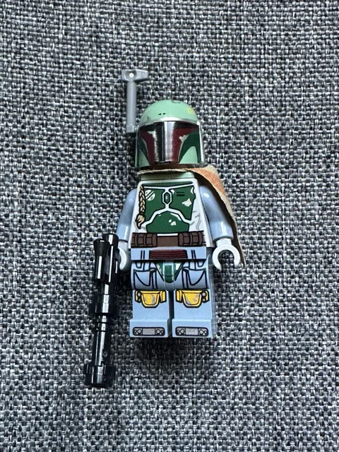 LEGO Star Wars Boba Fett Minifigure w/pauldron - sw0711 - Set 75243 & 75137