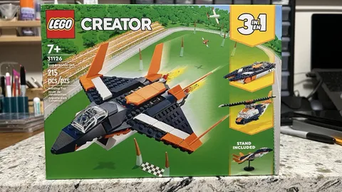Lego Creator 3 In 1 #31126 Supersonic Jet New In Sealed Box FREE SHIPPING