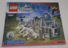 Lego 75919 Jurassic Park Instruction Manual Instructions Only