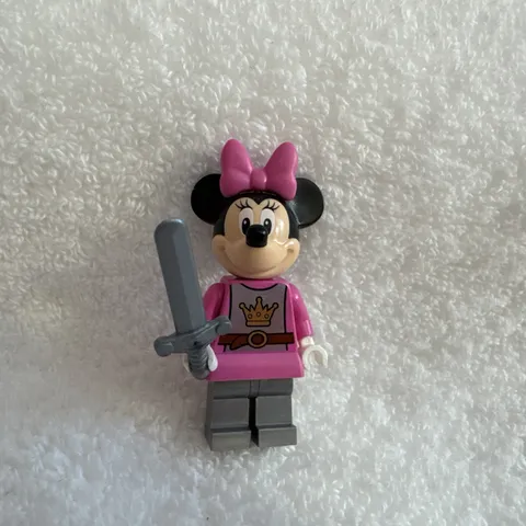 LEGO Minnie Mouse - Knight, Pink Top & Skirt Minifigure Disney NEW dis077