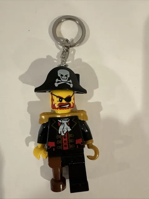 Brickbeard Captain Pirates keyring keychain Lego figure minifigure minifig