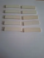 No 355 10x Lego Tile 1x4 2431 White