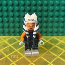 LEGO STAR WARS Ahsoka Tano (SW1096) Minifig | Adult Dark Blue Jumpsuit
