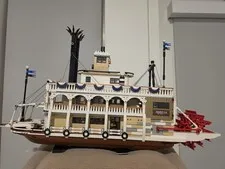LEGO 21356 River Steamboat – Fully Built Display Model | Complete