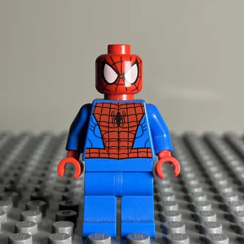 Lego Mavel DC Spider-Man - Black Web Pattern sh0038 - 2X