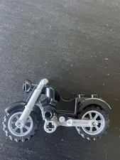 lego motorcycle vintage black