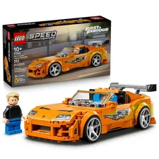 LEGO Speed Champions Fast and Furious Toyota Supra MK4 77260 Building Toy Set