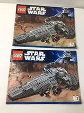 LEGO STAR WARS 7961 DARTH MAUL'S SITH INFILTRATOR Instruction MANUALS ONLY 1 & 2