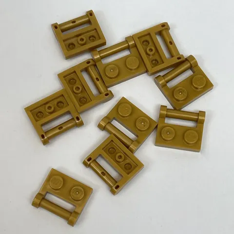 Lego 48336 Gold Replacement Parts Pieces Lot of 10