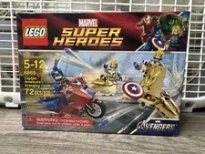 LEGO Marvel: Captain America's Avenging Cycle 6865 NEW SEALED