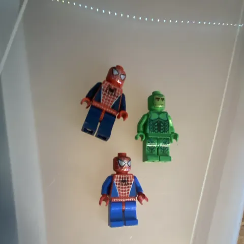 LEGO Spider-Man Minifigure Lot of 3 - Plastic Minifigures