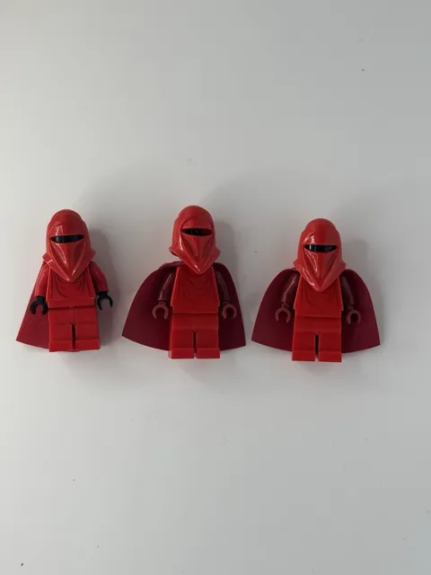 Lego Star Wars Minifigure Imperial Royal Guard Lot of 3 Figures