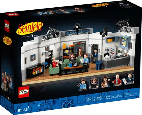 LEGO Ideas Seinfeld 21328 RETIRED Set New Sealed 1326 Pieces