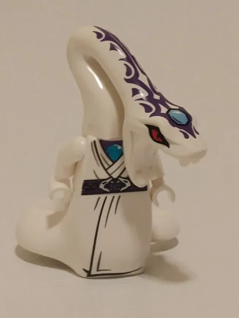 Lego Ninjago Day of the Departed White Pythor (Njo0220) Excellent Rare #1
