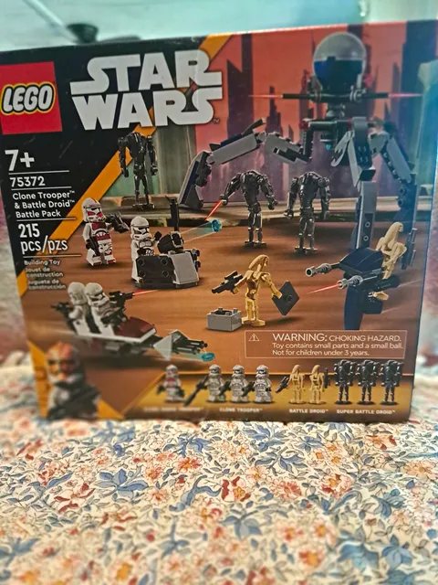 LEGO Star Wars 75372 Clone Trooper & Battle Droid Battle Pack 215pcs 7+