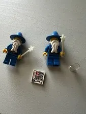 Original Lego Wizards with Chalice and Book