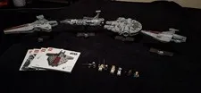 LEGO Star Wars Starship LOT (Acclamator, Invisible Hand, Venator, Falcon)