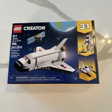 LEGO Creator 3 In 1 Set 31134 - Space Shuttle - New - Sealed - 2023 - Astronaut
