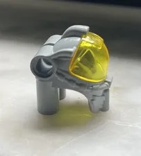 LEGO Minifigure Space Helmet BRIGHT yellow Visor Deep Water Underwater Diver