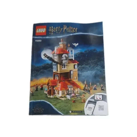Legos Harry Potter: Attack on the Burrow (75980) 1047pc Complete w/ Manual