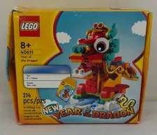 LEGO Year of the Dragon 40611 New In Damaged Box!