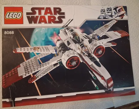 Lego Star Wars Instruction Manual Only 8088 ARC-170 Starfighter GUC No Bricks