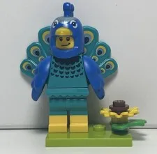 LEGO CMF Minifigure 71051 Animal Series 28 Peacock Suit