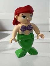 Lego Duplo Mini Figure Doll Ariel Bricks Mermaid Replacement Toy