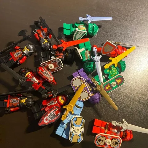 LEGO Minifigure Knight Kingdom Lot Set Bulk Sale