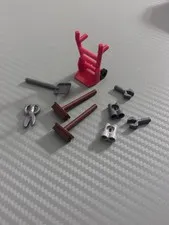 LEGO Minifigure Accessories & Tools Set Dolly Binoculars Shovel Etc