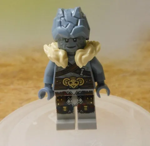LEGO 76208 KORG sh814 Thor Love & Thunder Goat Boat MINI FIGURE GRAY 2022