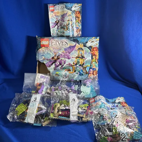 LEGO Elves: The Dragon Sanctuary 41178 98% Complete w/Box & Manual & 41172 Bag 2