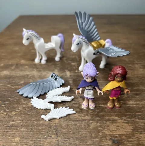 LEGO Elves Aira And Azari With 2 Pegasus