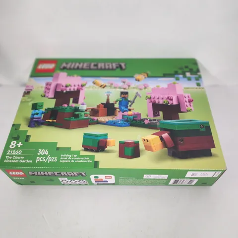 LEGO Minecraft 21260 The Cherry Blossom Garden 304 Pc New Sealed Building Set