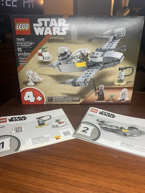 LEGO Star Wars: Mando and Grogu's N-1 Starfighter (75410)