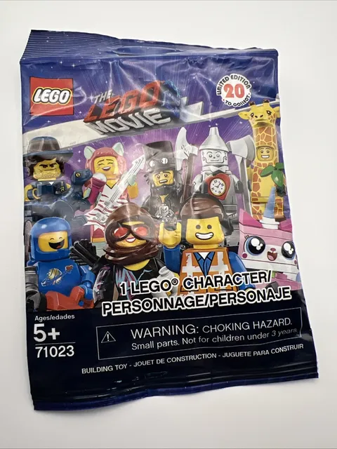 LEGO Minifigure The LEGO Movie 2 #71023 Blind Bag Series (Limited Edition) New