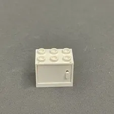 Lego 4533 92410 White Replacement Add-on Pieces Parts