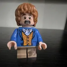 LEGO Bilbo Baggins Blue Coat Minifigure