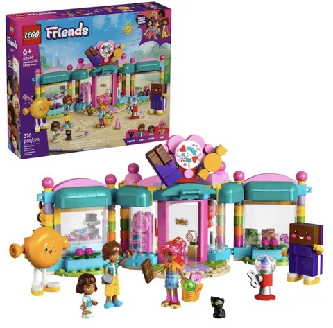 LEGO Friends: Heartlake City Candy Store (42649) Ages 6+.  376 Pieces New In Box