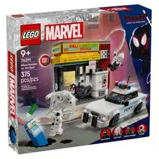 LEGO 76311 Marvel Miles Morales vs The Spot Spider-Verse Building Set