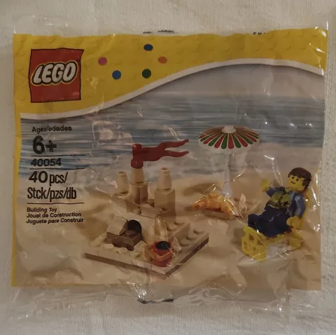 LEGO 40054 Summer Scene Seasonal Summer Polybag 40pc Ages 6+ Plastic