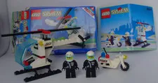 Vintage LEGO Town (6664)  Chopper Cops with Manual and Box