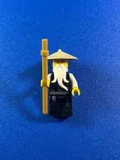 Lego Ninjago Legacy Sensei Wu Minifigure njo0495 Set 71705 71702 70670 70679 1V1