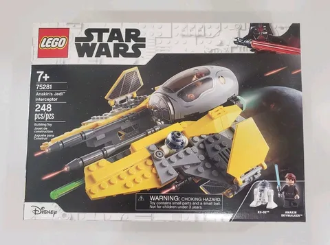 LEGO Star Wars: Anakin's Jedi Interceptor (75281) Factory Sealed, New, Retired 
