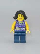 LEGO Juno city girl purple sunglasses minifigure Lego Movie 70620