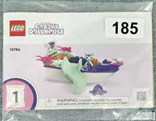 LEGO 10786 Gabby’s Dollhouse Kitty Fairy’s Garden Party Instruction Manual Only